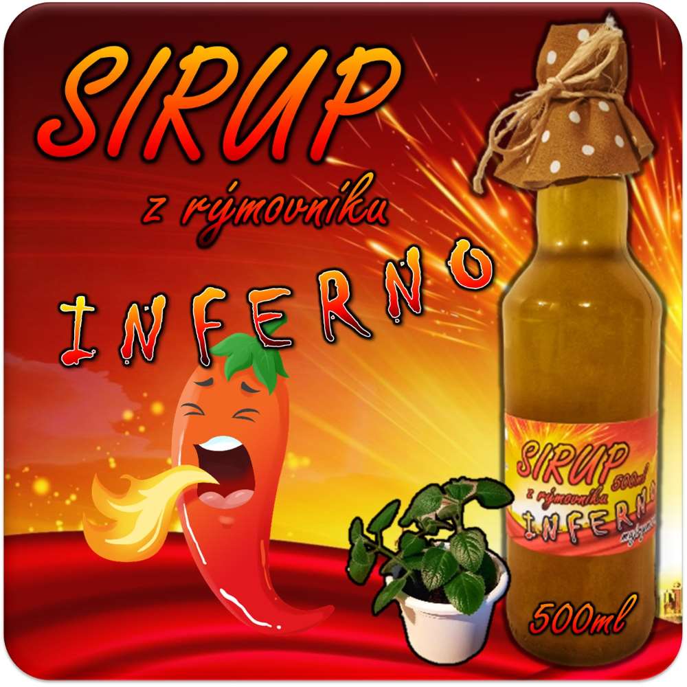 Sirup z rýmovníku Inferno