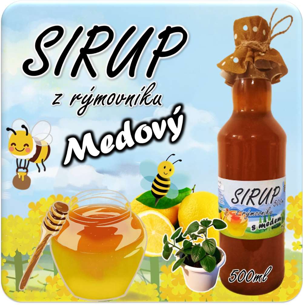 Sirup z rýmovníku Medový